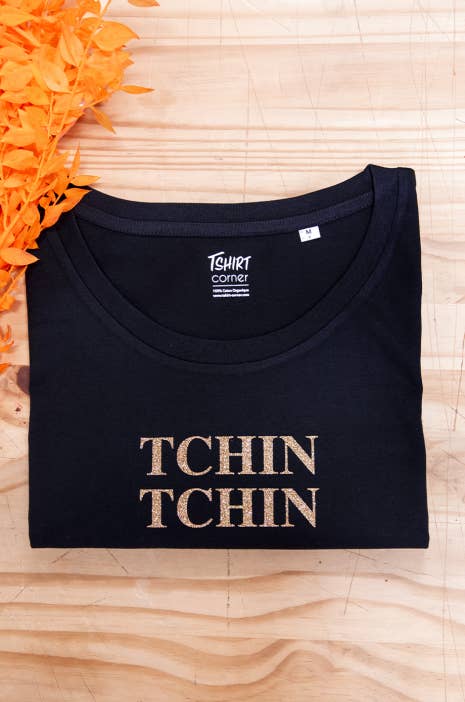 T-shirt Femme - Tchin Tchin - Glitter