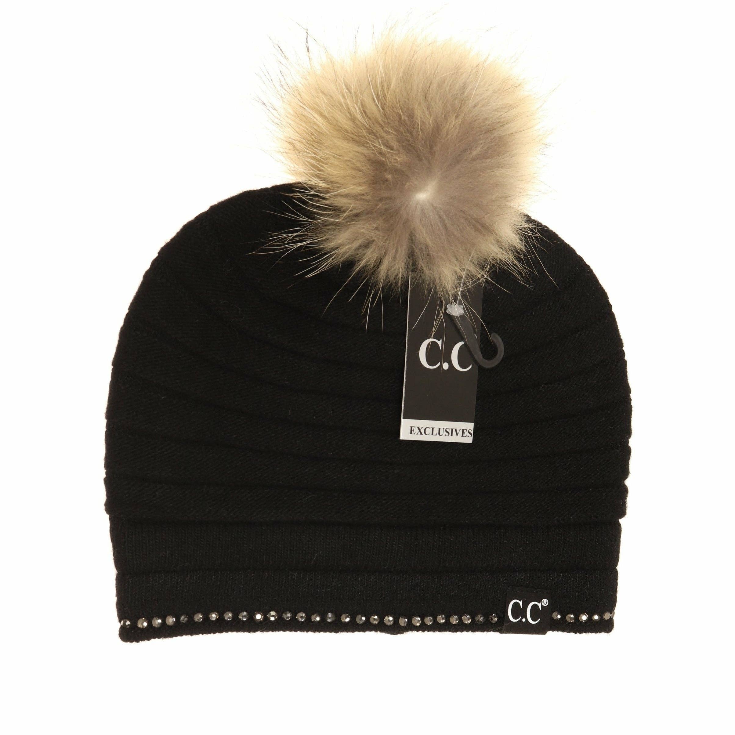 CC Exclusive - Black Label Édition spéciale Ridged Rhinestone