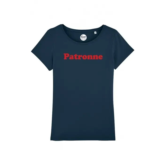 T-Shirt Femme - Patronne - Velours Rouge