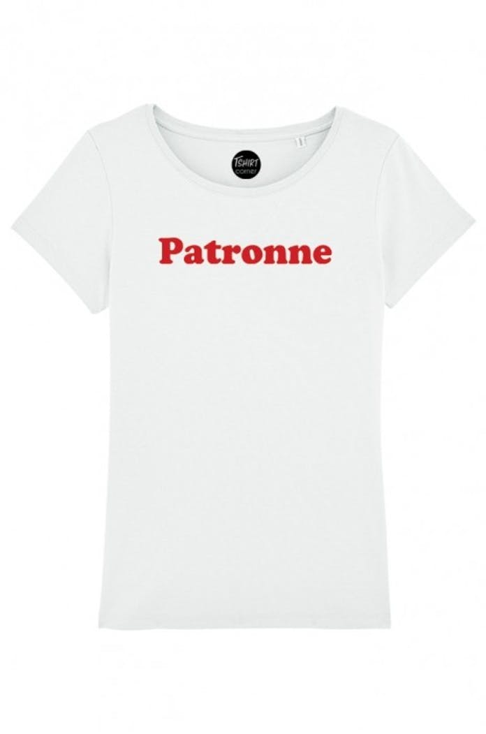 T-Shirt Femme - Patronne - Velours Rouge