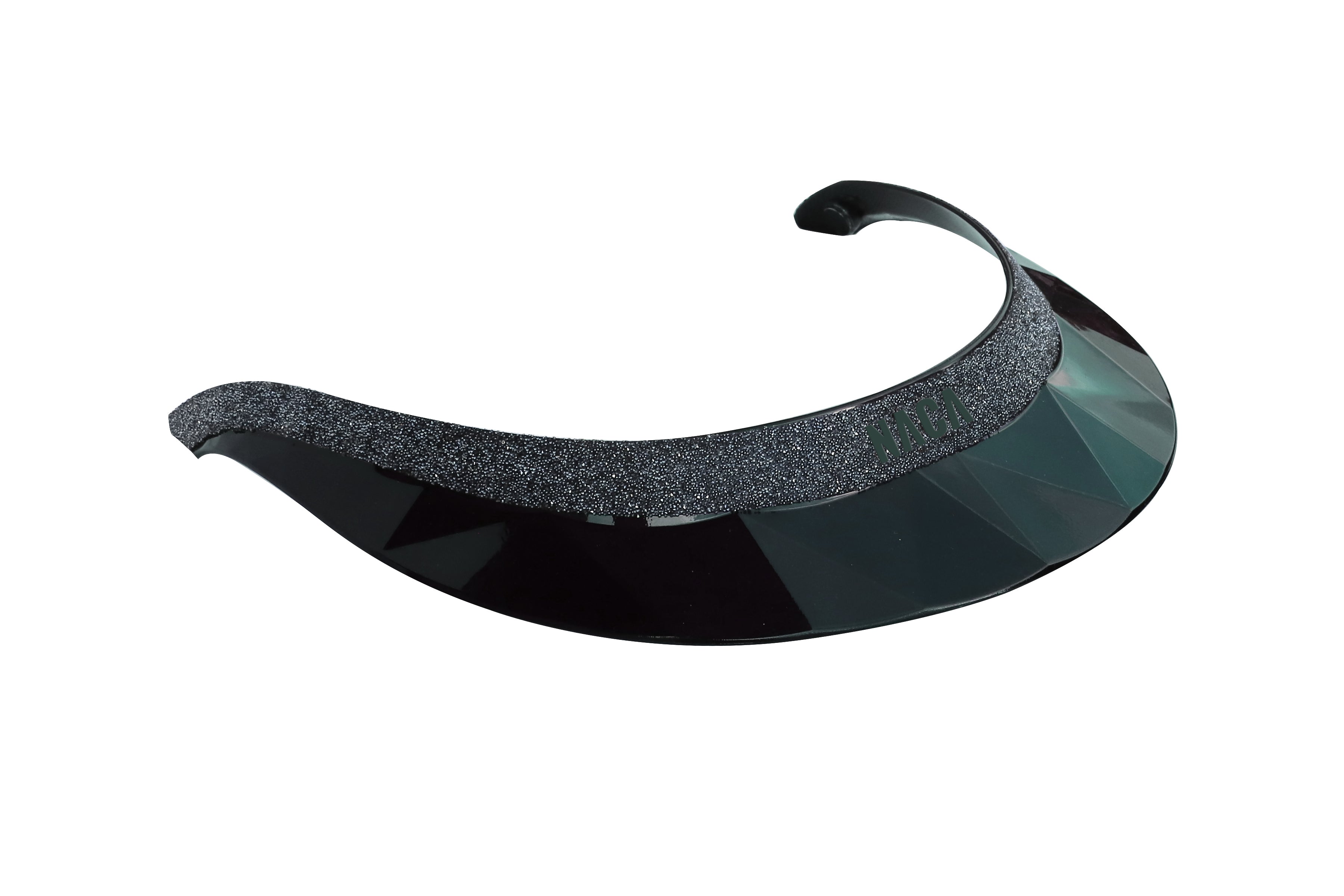 VISIÈRE LARGE GLOW UP CRYSTAL