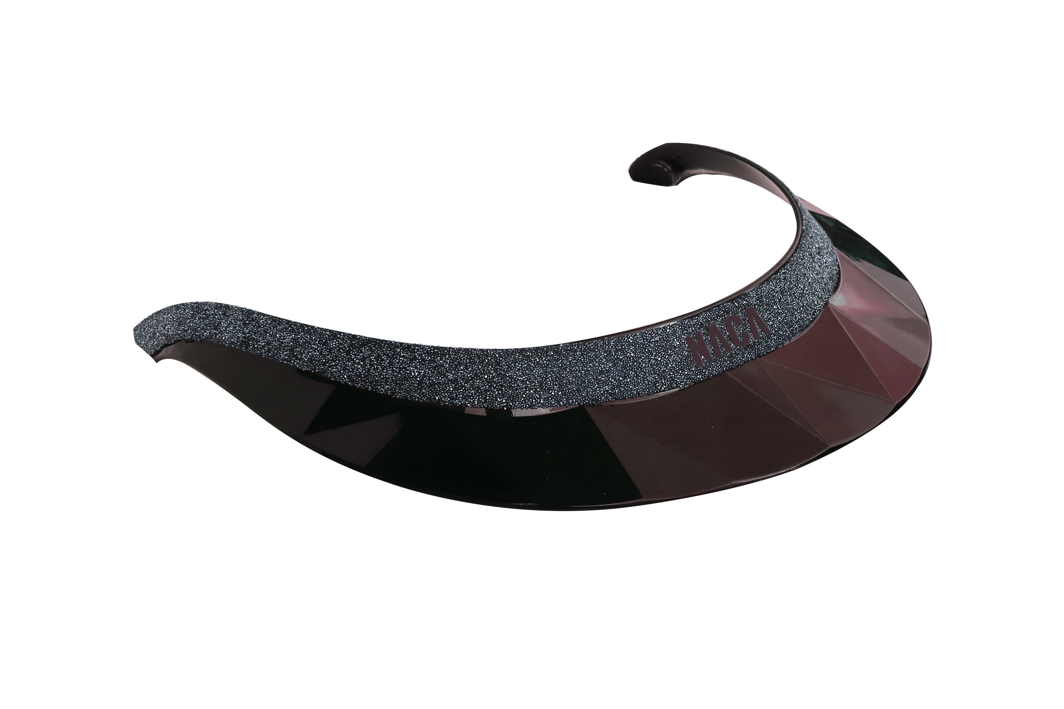 VISIÈRE LARGE GLOW UP CRYSTAL