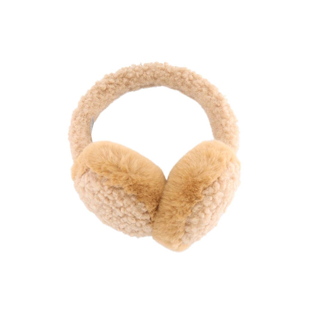 Cache-oreilles Sherpa C.C en fausse fourrure pour enfants KDEMS3667